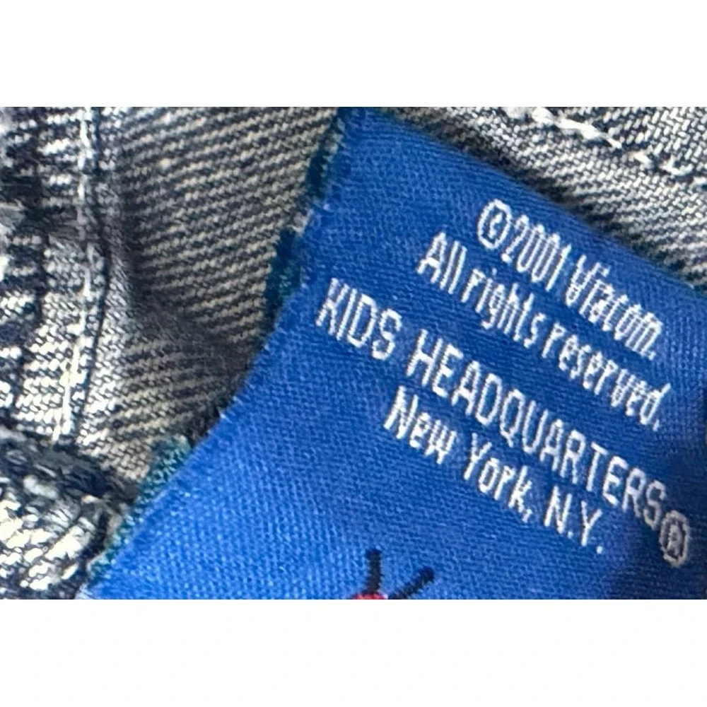 Vintage Nick Jr Blues Clues Denim Skirt Girls Size 4/5 Embroidered‎ Blue Dog